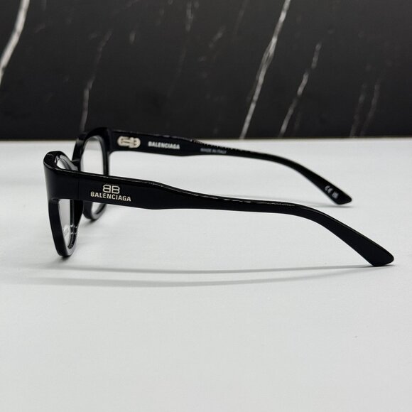 NEW BALENCIAGA BB0213O 001 CAT EYE BLACK WOMEN EYEGLASSES BALENCIAGA - Picture 5 of 8